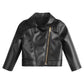 Children’s Leather Motorcycle Jacket – Stylish, Durable & Cool