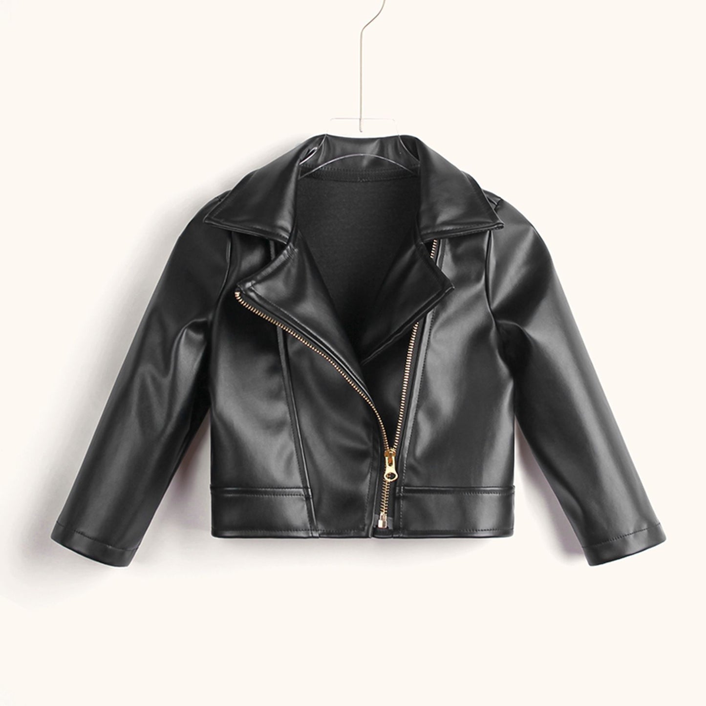 Children’s Leather Motorcycle Jacket – Stylish, Durable & Cool