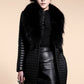 Cotton leather jacket