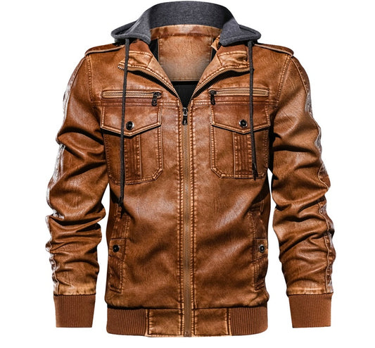 Stafford Leather Outlaw Jacket – Rugged, Stylish & Functional