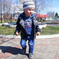 Children's leather jacket girls lapel pu leather jacket