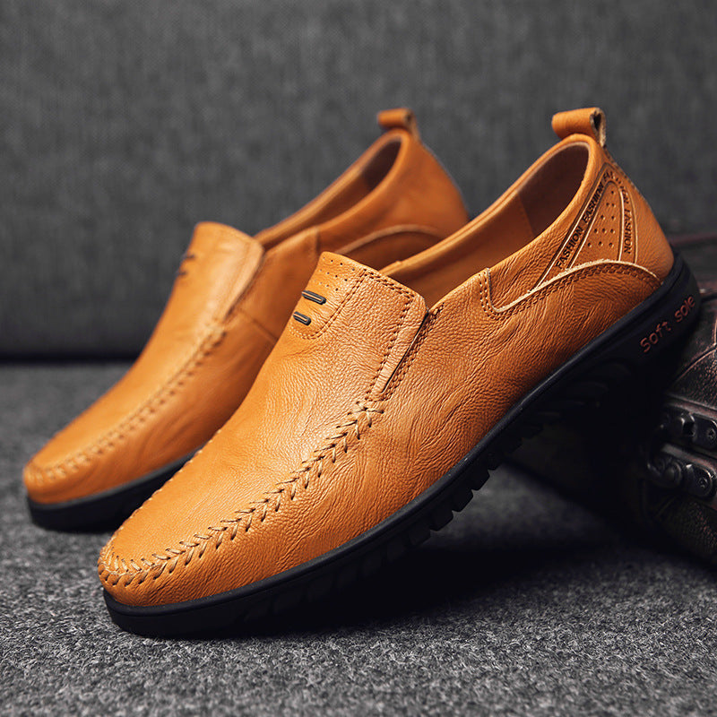 Casual Leather Shoes – Korean Fashion Men’s Leather Shoes