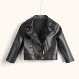 Children’s Leather Motorcycle Jacket – Stylish, Durable & Cool