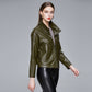 Women’s Korean Style PU Leather Jacket – Chic, Modern & Versatile
