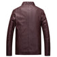 Men's leather PU leather jacket Special Gift for  Him