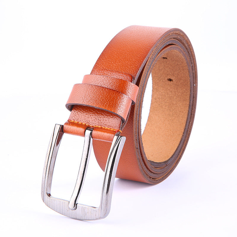 Pin Buckle Leather Belts – Classic & Durable Style