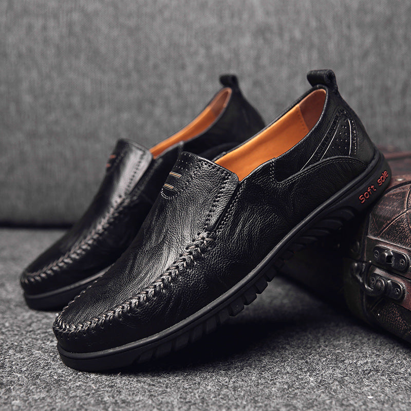 Casual Leather Shoes – Korean Fashion Men’s Leather Shoes