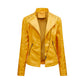 Women’s Thin Leather Motorcycle Jacket – Sleek, Stylish & Lightweight