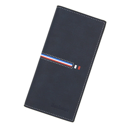 Men’s Long Vertical Wallets – Large Capacity & Business Style