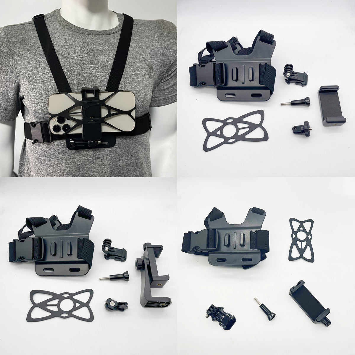Sports Camera Chest Phone Holder – Secure, Hands-Free Mount