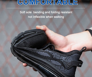 Lightweight Breathable Steel Toe Cap Safety Shoes Protective Footwear