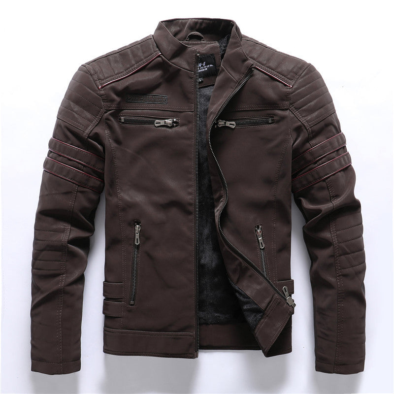 Men’s Fashion PU Leather Jacket & Coat – Stylish, Modern & Versatile