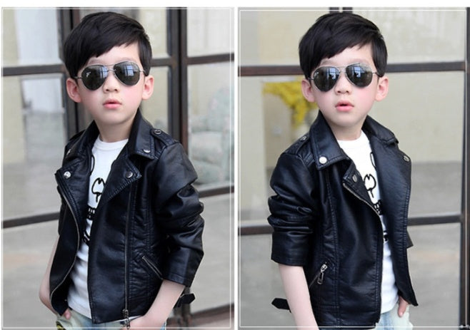 Children’s Leather Jacket – Stylish, Durable & Comfortable