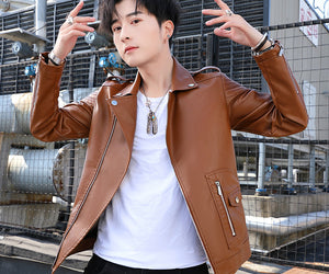 Motorcycle leather jacket