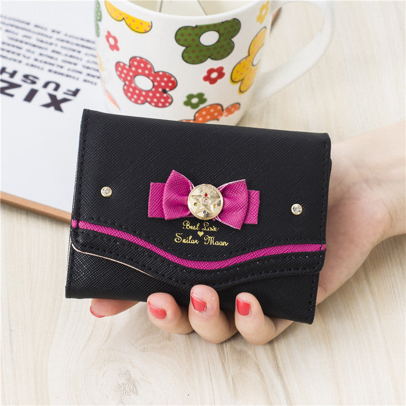 Kawaii Sailor Moon Short Wallets – Cute & Colorful Design