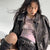 Women’s Bow Biker Leather Jacket – Chic, Edgy & Feminine