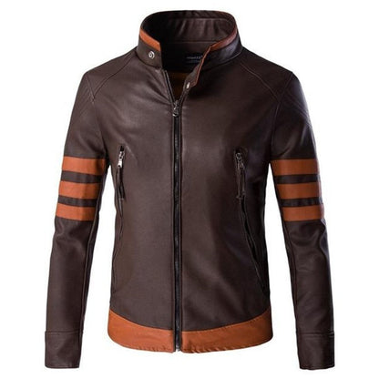 Men’s Biker Leather Jacket – Resident Evil Inspired