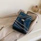 Leather Scrub Small Shoulder Messenger Bag – Stylish Women’s Flap Bag
