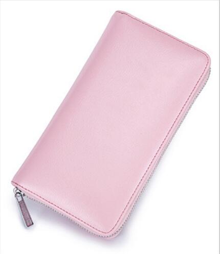 Baellerry RFID Men’s Wallet – Genuine Cow Leather Long Clutch