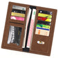 Men’s Long Vertical Wallets – Large Capacity & Business Style