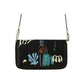 YIZISToRE PU Leather Women’s Crossbody Long Wallet – LINES Series