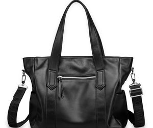 Leather men's bag