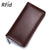 Baellerry RFID Men’s Wallet – Genuine Cow Leather Long Clutch