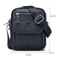 Leisure Mini Men’s Leather Shoulder & Crossbody Bag – Retro European & American Style