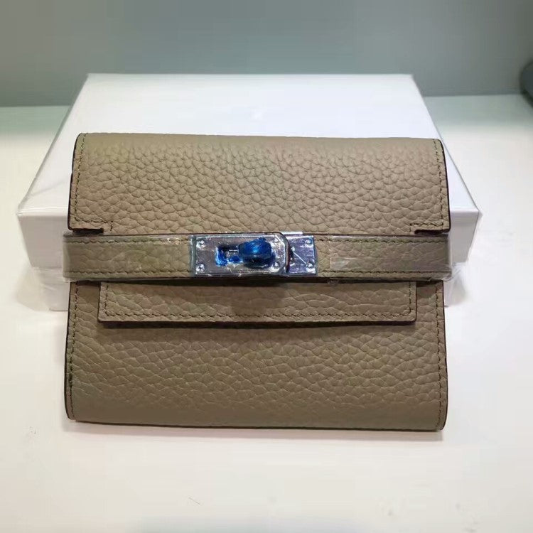 Unique Leather Small Wallet – First-Layer Cowhide
