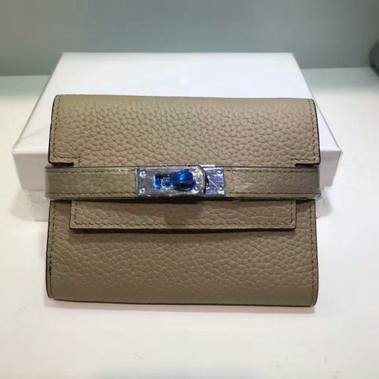 Unique Leather Small Wallet – First-Layer Cowhide