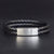 Fashion Personalized Men’s Woven Leather Bracelet – Stylish & Customizable