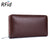 Baellerry RFID Men’s Wallet – Genuine Cow Leather Long Clutch