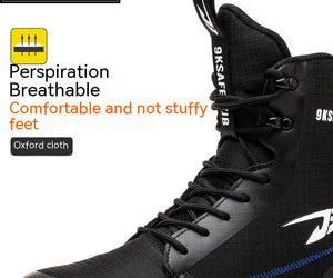 New Men's Work Protective Footwear Anti-chemical Shoes