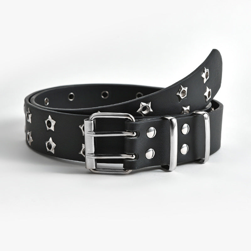 Women’s Fashion Star Decorative Double-Row Belts