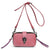 Leather shoulder bag