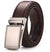 Adjustable Holeless Leather Belt – Sleek, Comfortable & Perfect Fit