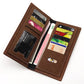 Men’s Long Vertical Wallets – Large Capacity & Business Style
