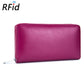 Baellerry RFID Men’s Wallet – Genuine Cow Leather Long Clutch