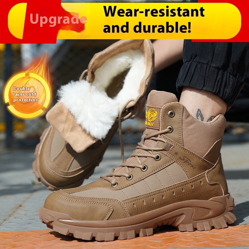 Winter Wool Protective Shoes – Safe, Warm & Durable