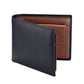Men’s Short Trifold Wallet – Genuine First-Layer Cowhide Leather
