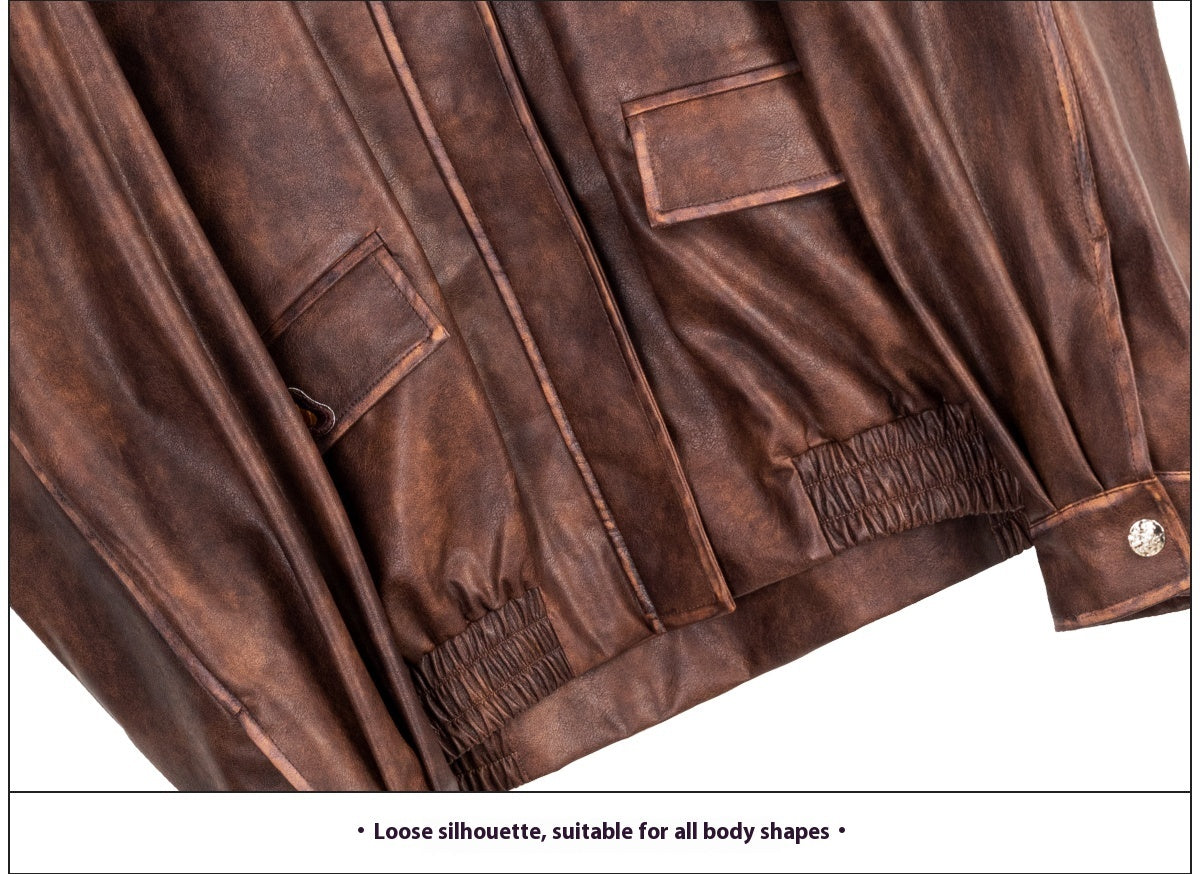 Advanced Brown Leather Jacket for Women – Elegant, Chic & Timeless