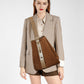 Women’s Fashion Matte Leather Shoulder Underarm Bag – European & American Retro Style