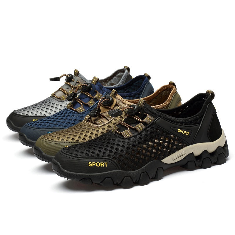 New Style Outdoor Footwear – Breathable Mesh Shoes for Youth