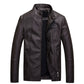 Men's leather PU leather jacket Special Gift for  Him