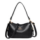 Middle-Aged Women’s Soft Leather Shoulder Messenger Bag