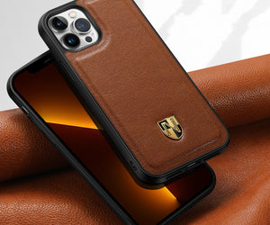 Leather Phone Case Luxury Top Layer Leather