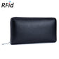 Baellerry RFID Men’s Wallet – Genuine Cow Leather Long Clutch