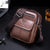 Leisure Mini Men’s Leather Shoulder & Crossbody Bag – Retro European & American Style