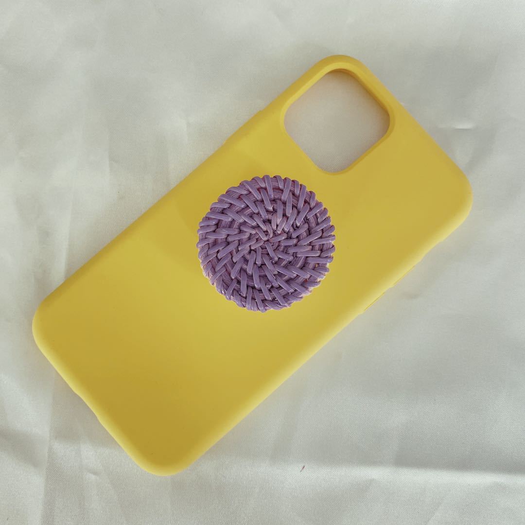 Bamboo Woven Telescopic Folding Phone Stand – Eco-Friendly & Stylish Gift