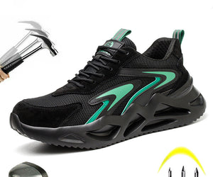 Attack Shield And Anti-stab Breathable Soft Four Seasons Non-slip Protective Footwear